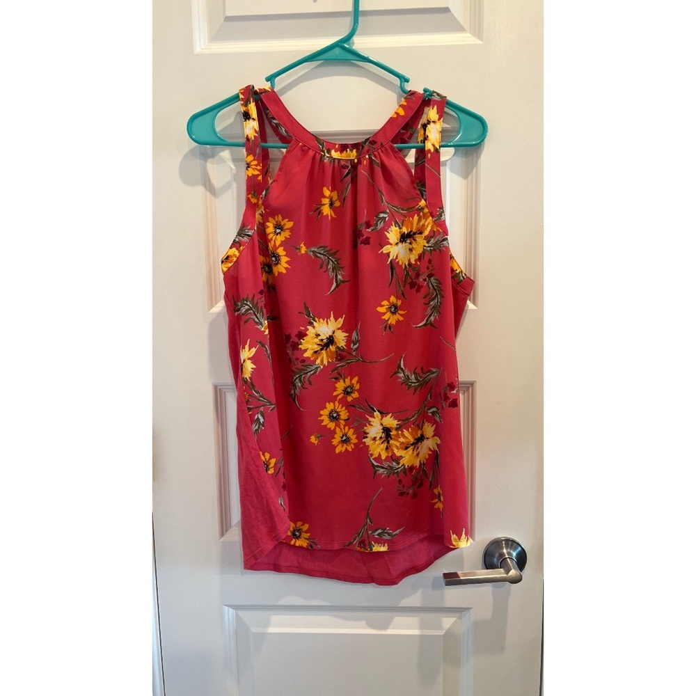 Floral Pink Tank